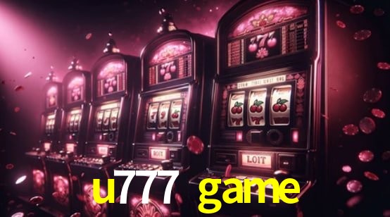 Interface do App u777 game