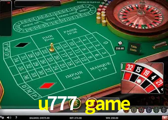 Descubra o Mundo do Cassino Online com u777 game